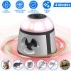 360°Ultrasonic Mice Repellent Indoor Rodent Repeller Rat Squirrel Rodent Control Device with 4 Modes 9 Strobe Lights Alarm Horn for Kitchen Warehouse