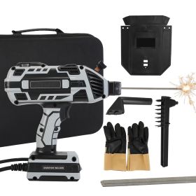 110V 120Amp Welding Machine 4600W Portable ARC Welder Gun Hand Held Welding Machine Electric Stick Welder with 20-120Amp Output IGBT Inverter for 1/16