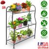 3 Tier Plant Stand Shelf Flower Pot Holder Display Rack 88LBS Utility Storage Organizer