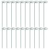 10 Packs 16in Plant Support Stakes Garden Flower Single Stem Support Stake Iron Plant Cage Support Ring For Tomatoes Orchid Lily Peony Rose Flower Ama