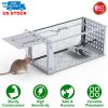 Single Door Rat Trap Cage Humane Rodent Trap Mouse Trap Indoor Outdoor for Small Rodents Mice Voles Hamsters