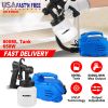 800ML Paint Spray Painter 650W Paint Sprayer Machine 800ML/Min Output HVLP Oil Primer Water Sprayer w/ 3 Spraying Patterns Motor Strap Detachable Cont