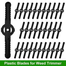 32Pcs Plastic Blades Replacement for Cordless Weed Trimmer