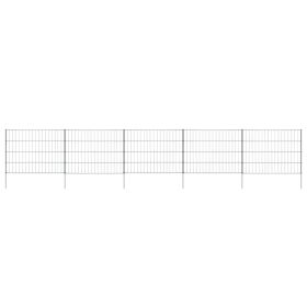 Garden Fence Set 45.3"x31.1" Green