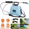 5L/1.3Gallon Electric Plant Sprayer Telescopic Rechargeable Garden Sprayer Automatic Handheld Sprayer with 3 Spray Spouts Shoulder Strap for Cleaning