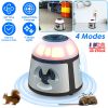 360°Ultrasonic Mice Repellent Indoor Rodent Repeller Rat Squirrel Rodent Control Device with 4 Modes 9 Strobe Lights Alarm Horn for Kitchen Warehouse