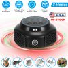 360° Ultrasonic Mice Repellent Indoor Rodent Repeller Rat Squirrel Rodent Chaser with 3 Modes 2 Strobe Lights for Kitchen Warehouse