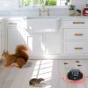 360° Ultrasonic Mice Repellent Indoor Rodent Repeller Rat Squirrel Rodent Chaser with 3 Modes 2 Strobe Lights for Kitchen Warehouse
