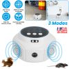 360° Ultrasonic Mice Repellent Indoor Rodent Repeller Rat Squirrel Rodent Chaser with 3 Modes 2 Strobe Lights for Kitchen Warehouse